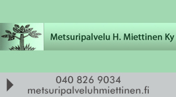 Metsuripalvelu H. Miettinen Ky logo